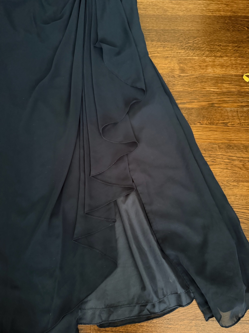 Azazie Navy Evening Dress - Picture 9 of 9